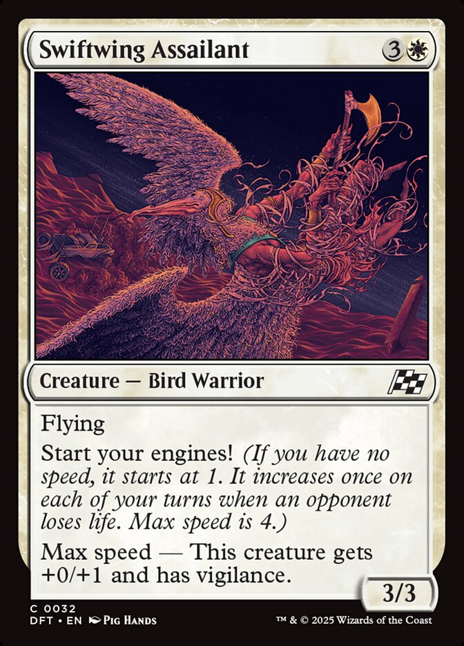 Swiftwing Assailant · Aetherdrift (DFT) #32