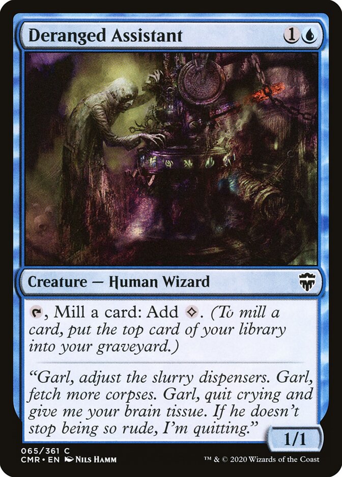Deranged Assistant · Commander Legends (CMR) #65