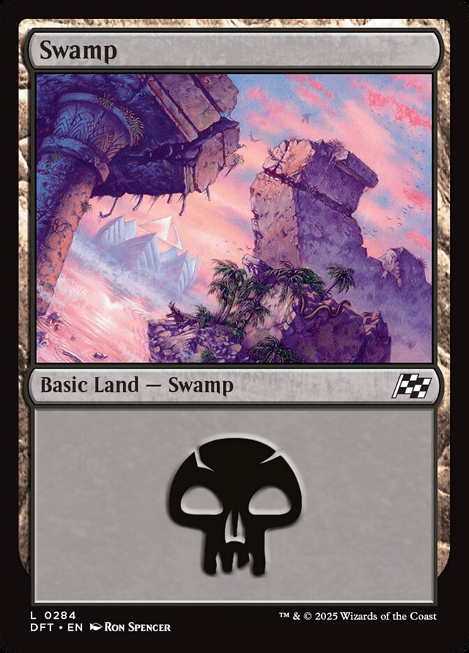 Swamp · Aetherdrift (DFT) #284