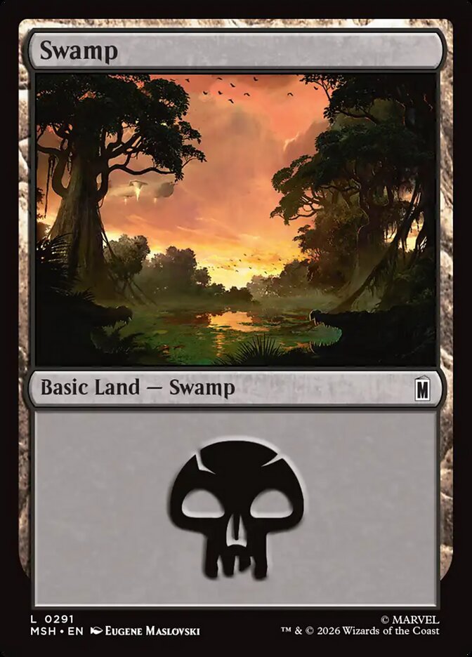 Swamp · Marvel Super Heroes (MSH) #291