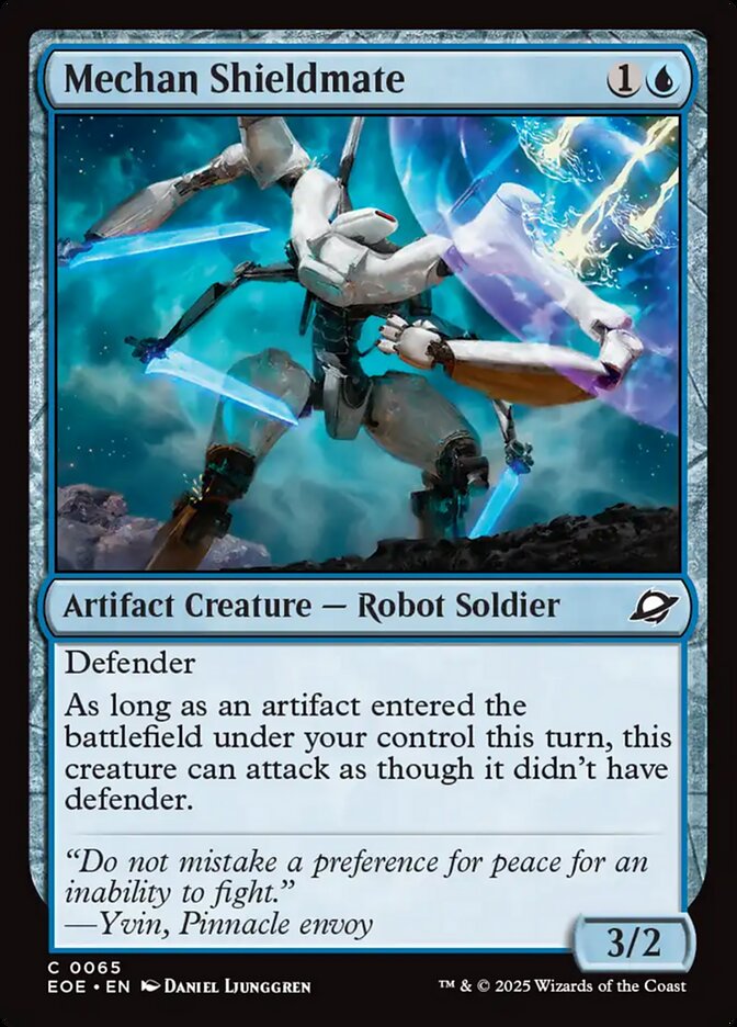 Mechan Shieldmate · Edge of Eternities (EOE) #65