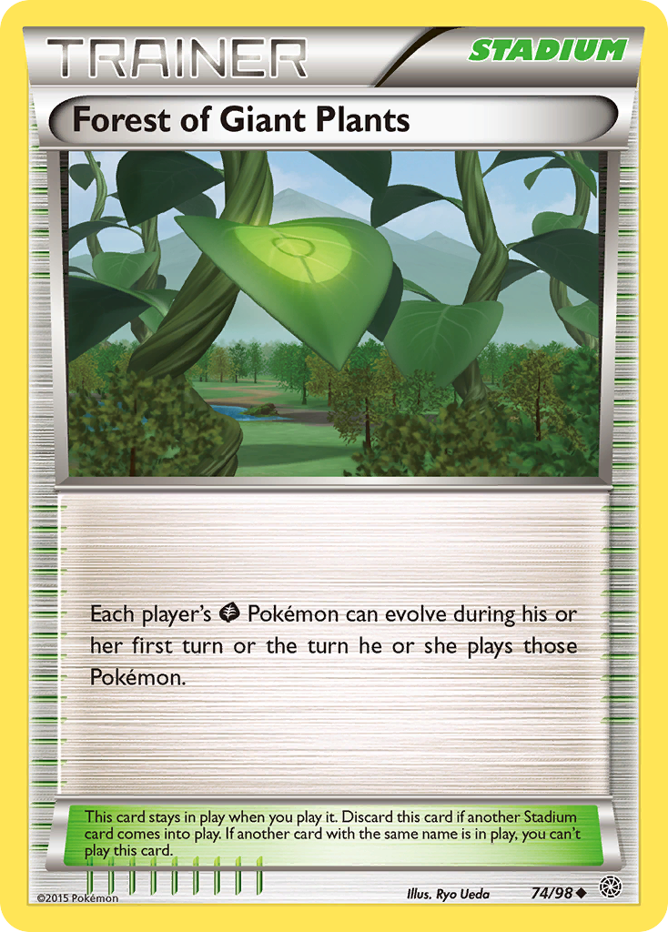 Forest of Giant Plants · Ancient Origins (XY7) #74