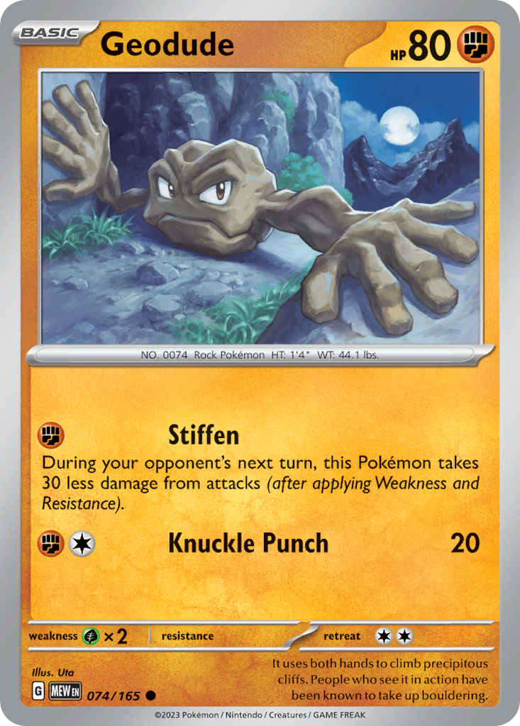Geodude · 151 (SV3PT5) #74