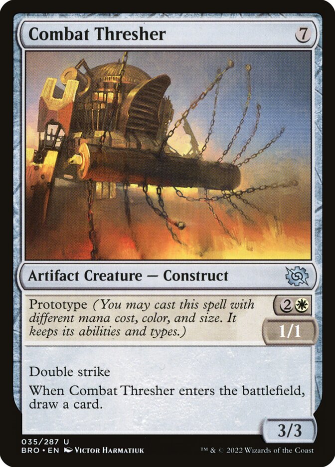 Combat Thresher · The Brothers' War (BRO) #35