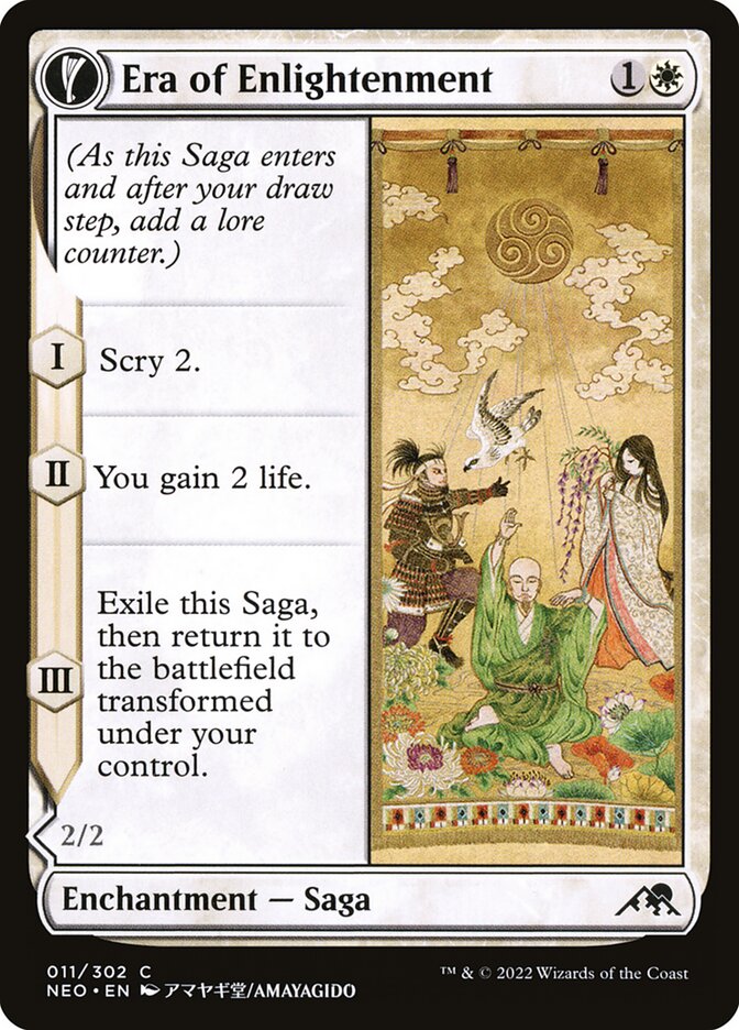 Era of Enlightenment // Hand of Enlightenment · Kamigawa: Neon Dynasty (NEO) #11