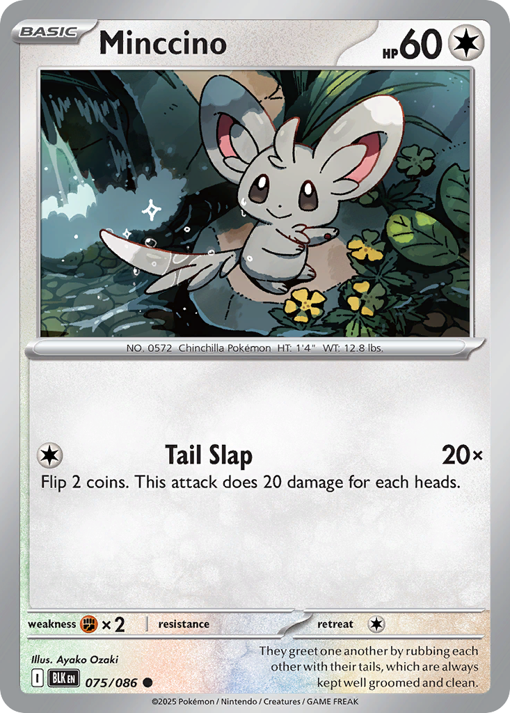 Minccino · Black Bolt (ZSV10PT5) #75