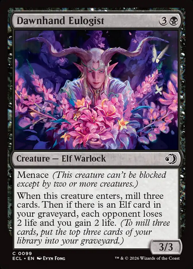 Dawnhand Eulogist · Lorwyn Eclipsed (ECL) #99