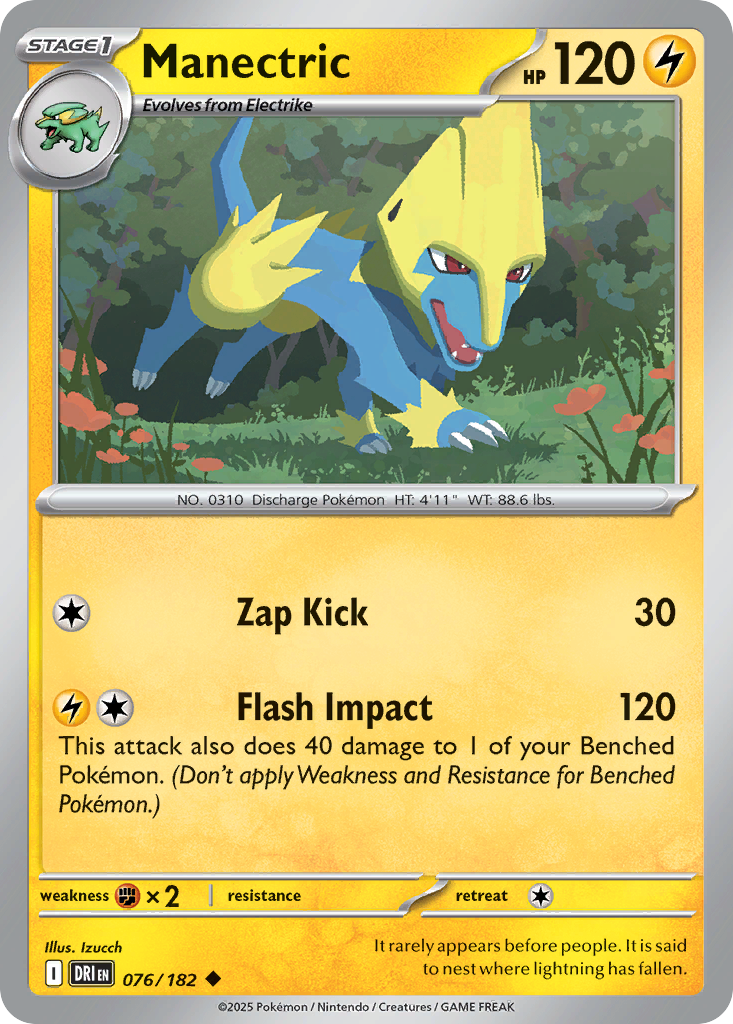 Manectric · Destined Rivals (SV10) #76