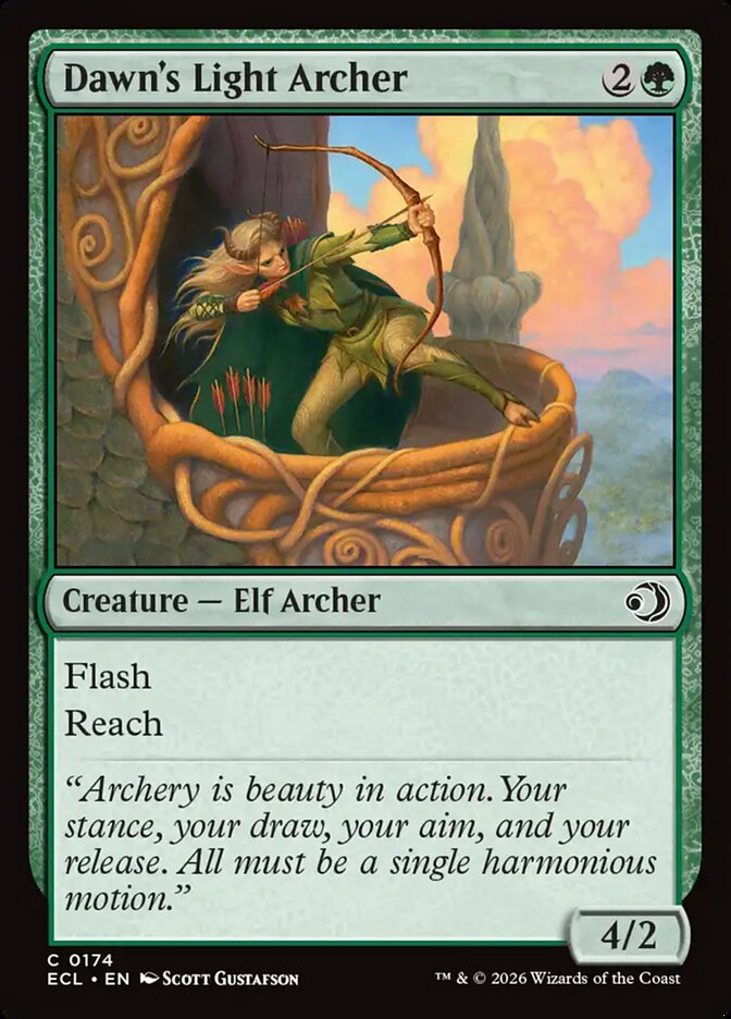 Dawn's Light Archer · Lorwyn Eclipsed (ECL) #174