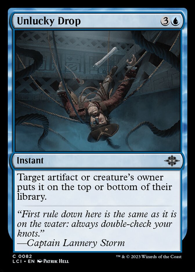 Unlucky Drop · The Lost Caverns of Ixalan (LCI) #82