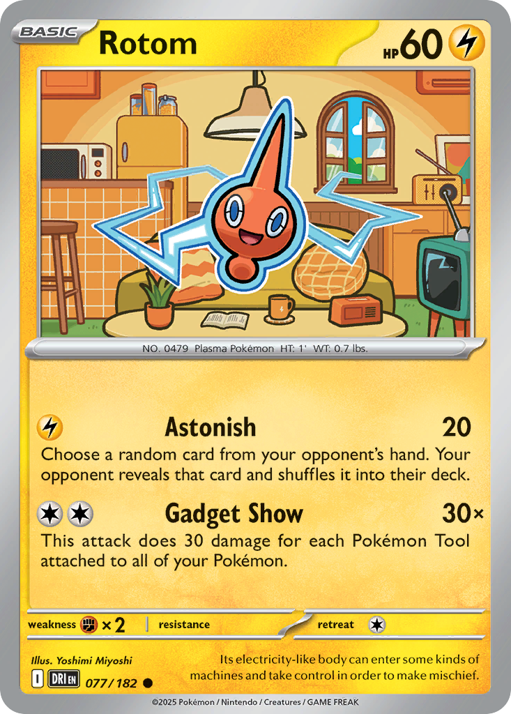 Rotom · Destined Rivals (SV10) #77