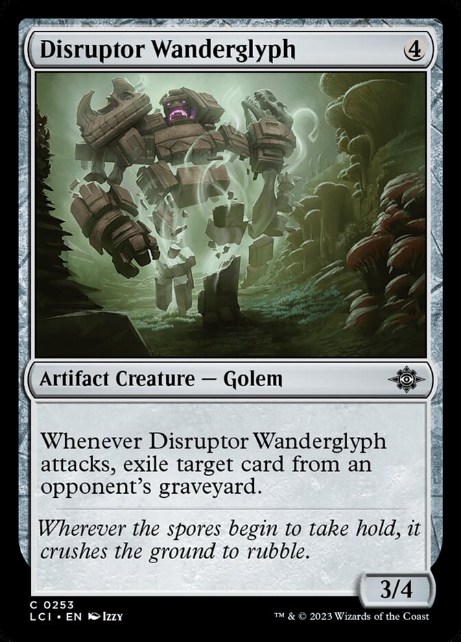 Disruptor Wanderglyph · The Lost Caverns of Ixalan (LCI) #253