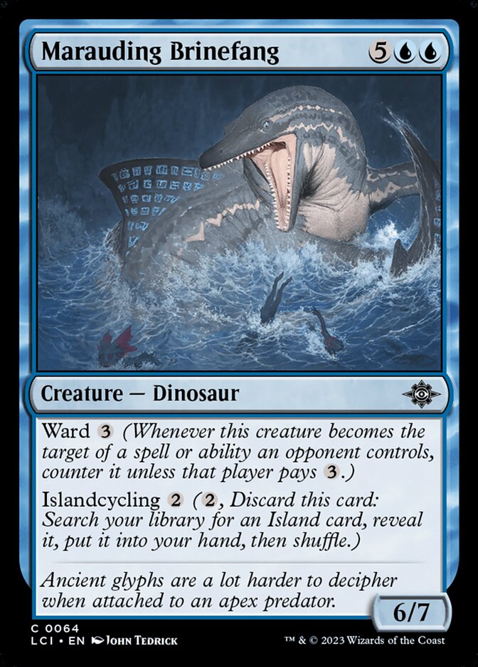 Marauding Brinefang · The Lost Caverns of Ixalan (LCI) #64