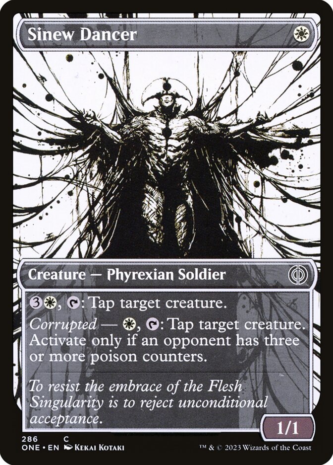 Sinew Dancer · Phyrexia: All Will Be One (ONE) #286 · showcase