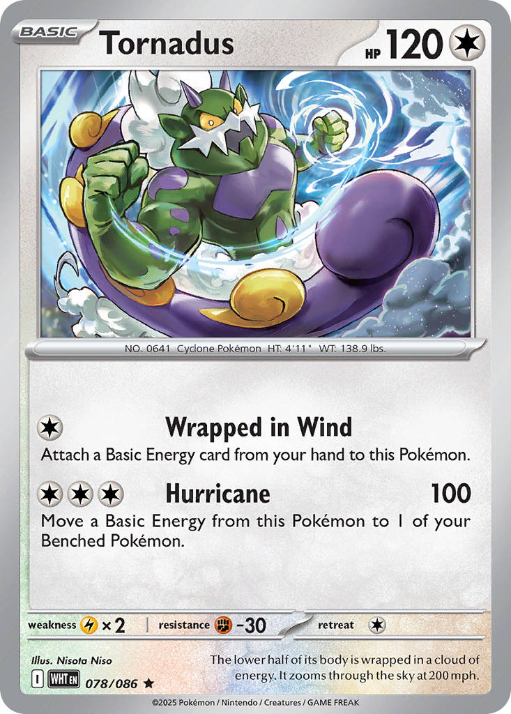 Tornadus · White Flare (RSV10PT5) #78