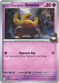 Team Rocket's Drowzee · Destined Rivals (SV10) #79