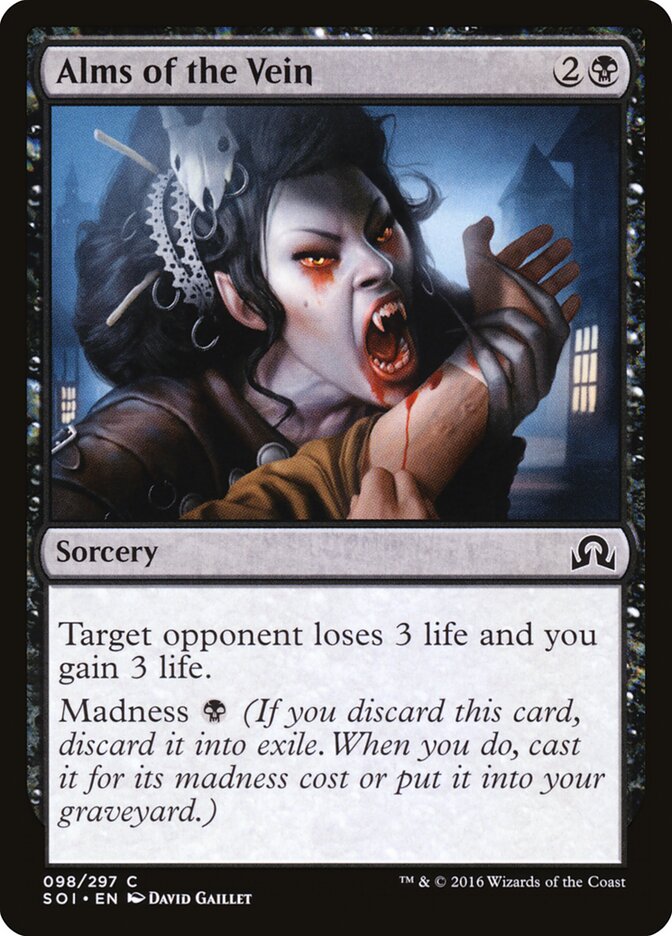 Alms of the Vein · Shadows over Innistrad (SOI) #98