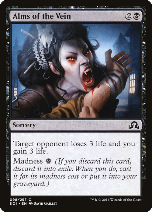 Alms of the Vein · Shadows over Innistrad (SOI) #98