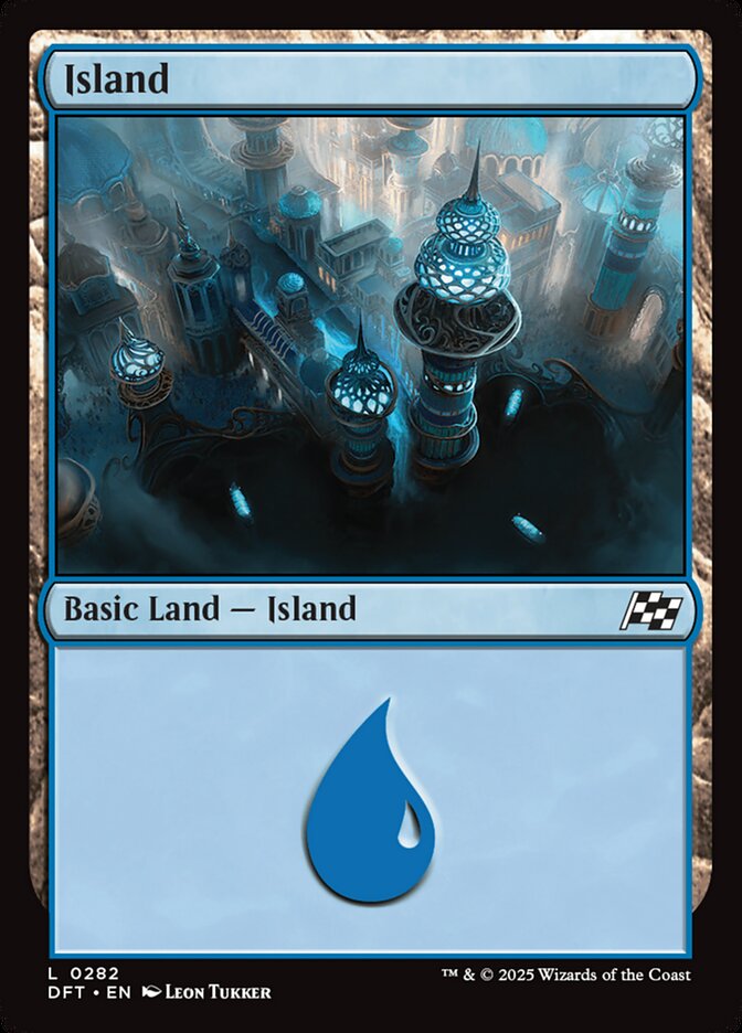 Island · Aetherdrift (DFT) #282