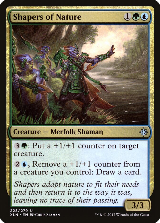 Shapers of Nature · Ixalan (XLN) #228