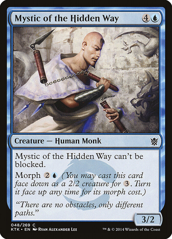 Mystic of the Hidden Way · Khans of Tarkir (KTK) #48