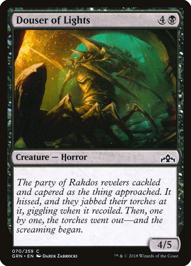 Douser of Lights · Guilds of Ravnica (GRN) #70