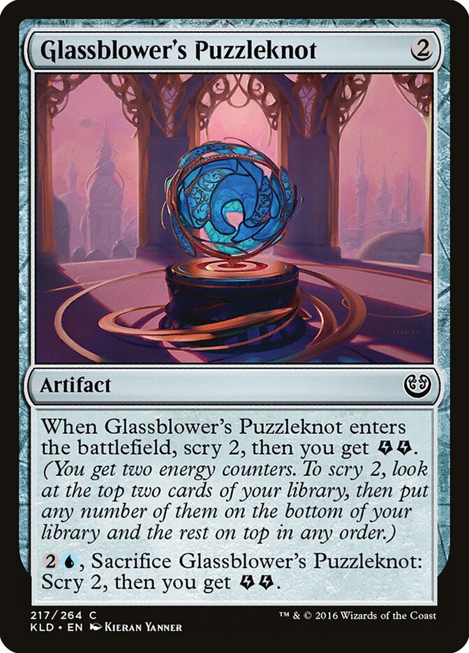 Glassblower's Puzzleknot · Kaladesh (KLD) #217