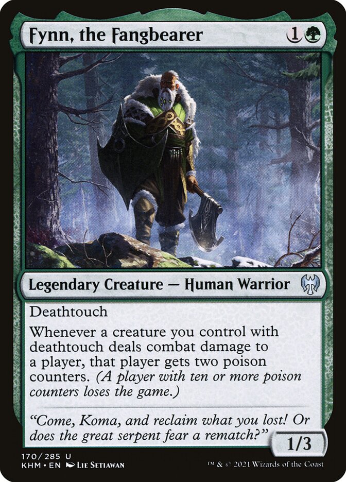 Fynn, the Fangbearer · Kaldheim (KHM) #170