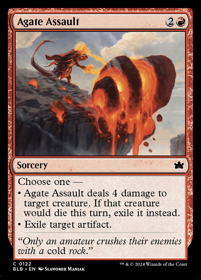 Agate Assault · Bloomburrow (BLB) #122