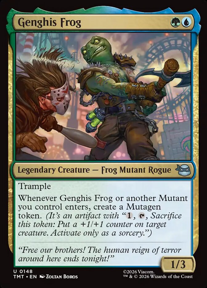 Genghis Frog · Teenage Mutant Ninja Turtles (TMT) #148