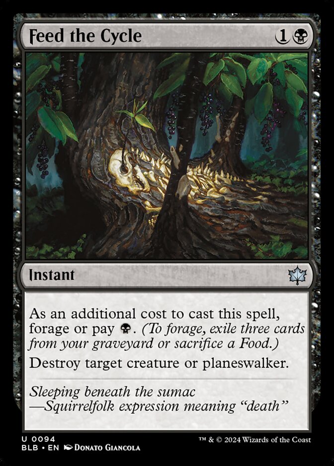 Feed the Cycle · Bloomburrow (BLB) #94