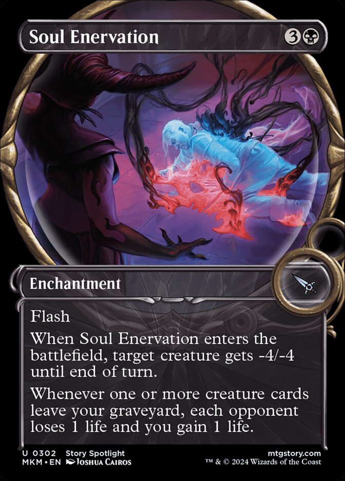 Soul Enervation · Murders at Karlov Manor (MKM) #302 · showcase