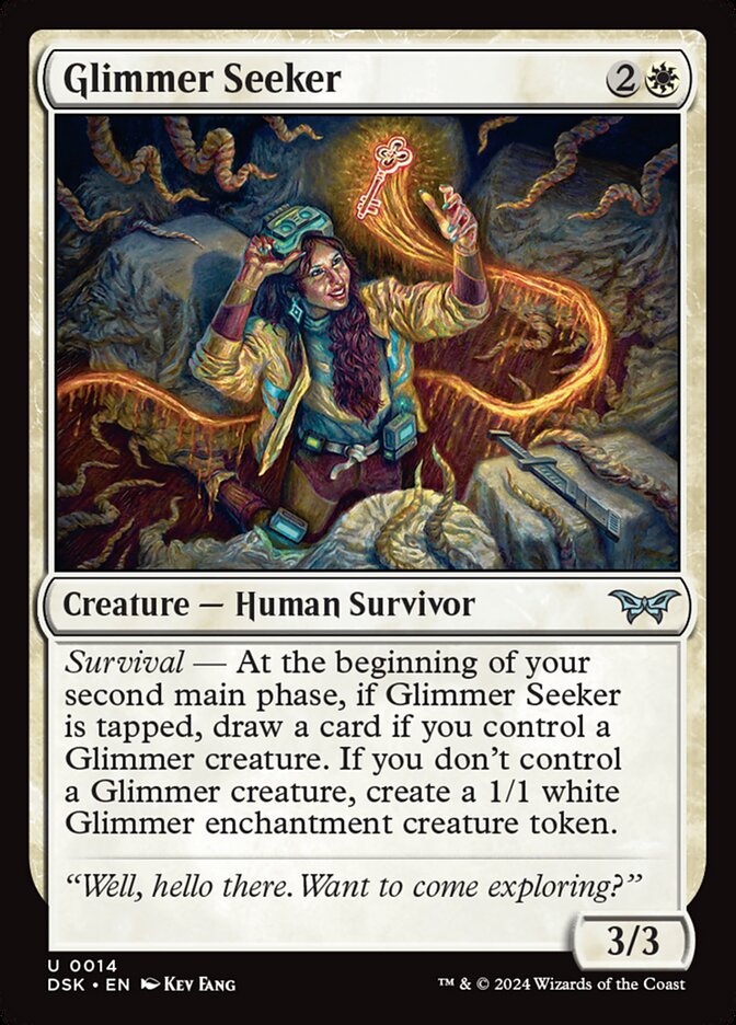 Glimmer Seeker · Duskmourn: House of Horror (DSK) #14