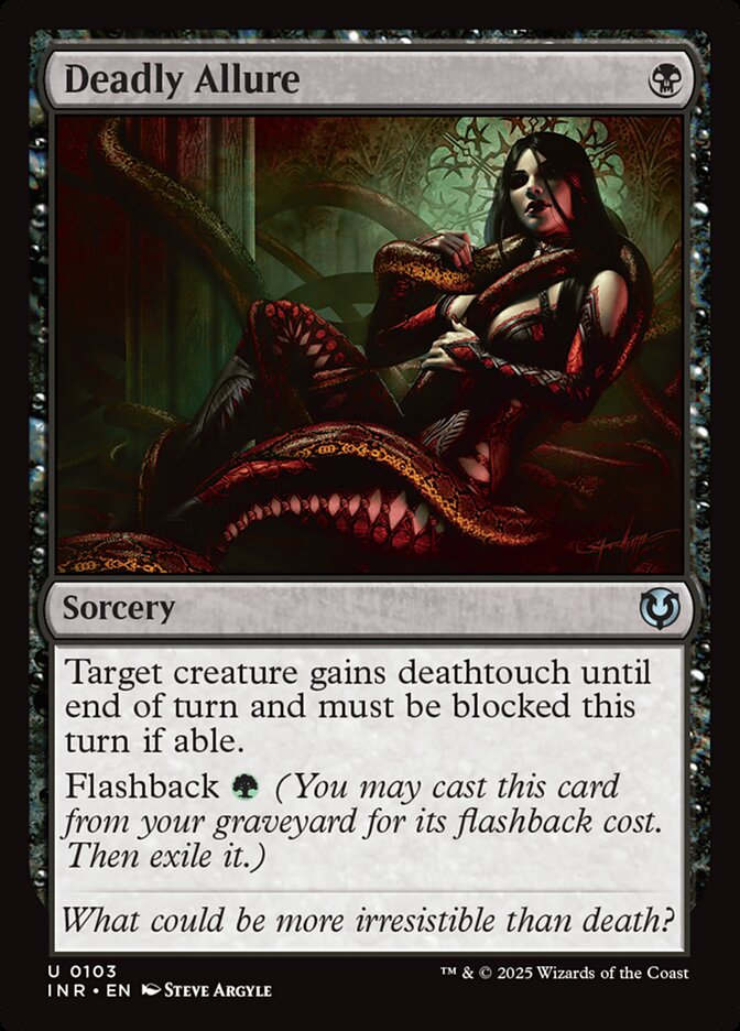 Deadly Allure · Innistrad Remastered (INR) #103