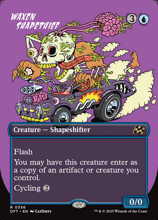 Waxen Shapethief · Aetherdrift (DFT) #336 · borderless
