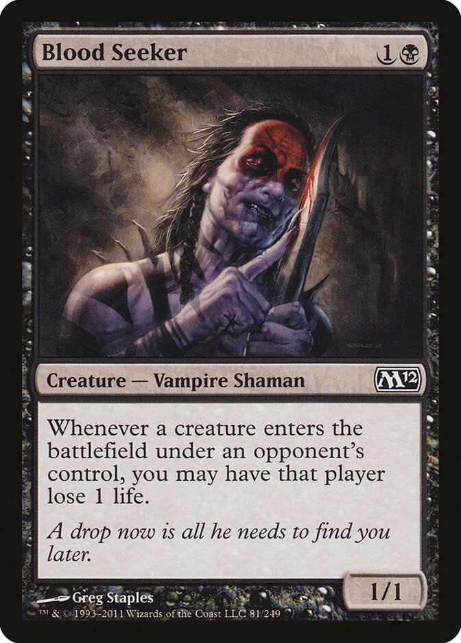 Blood Seeker · Magic 2012 (M12) #81