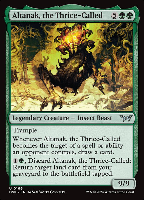 Altanak, the Thrice-Called · Duskmourn: House of Horror (DSK) #166