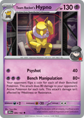 Team Rocket's Hypno · Destined Rivals (SV10) #80