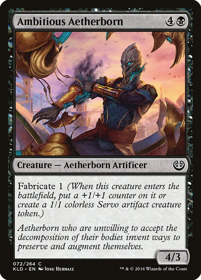 Ambitious Aetherborn · Kaladesh (KLD) #72