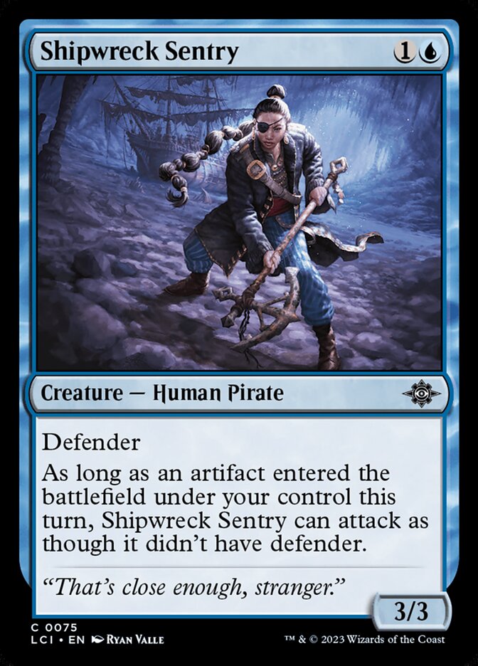 Shipwreck Sentry · The Lost Caverns of Ixalan (LCI) #75