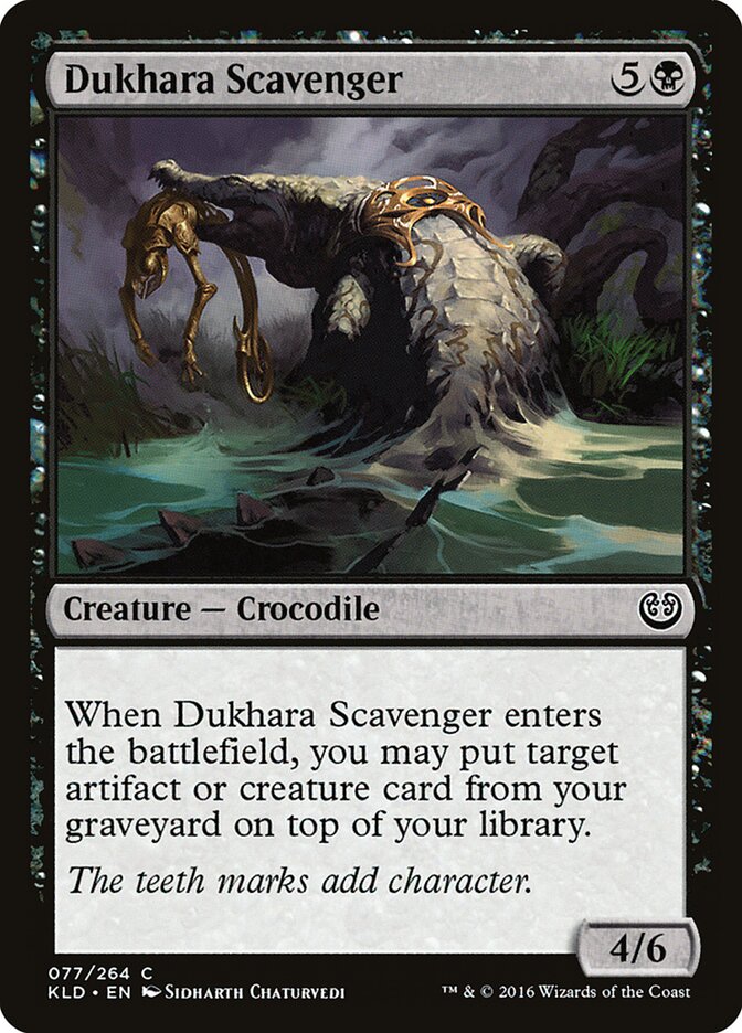 Dukhara Scavenger · Kaladesh (KLD) #77