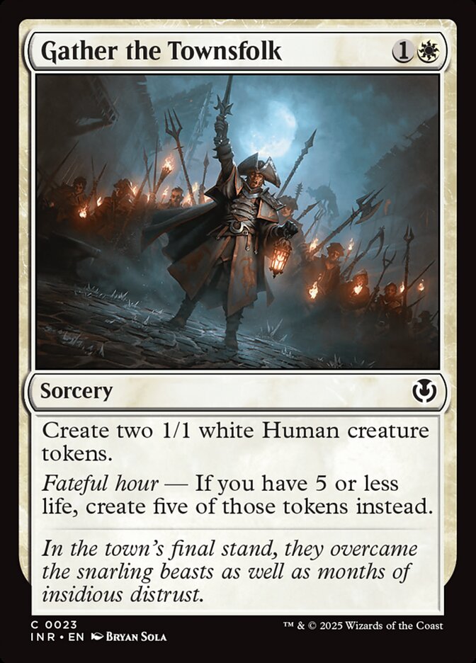 Gather the Townsfolk · Innistrad Remastered (INR) #23