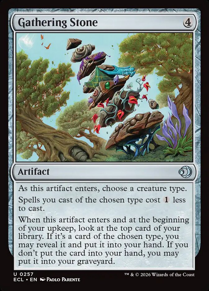 Gathering Stone · Lorwyn Eclipsed (ECL) #257