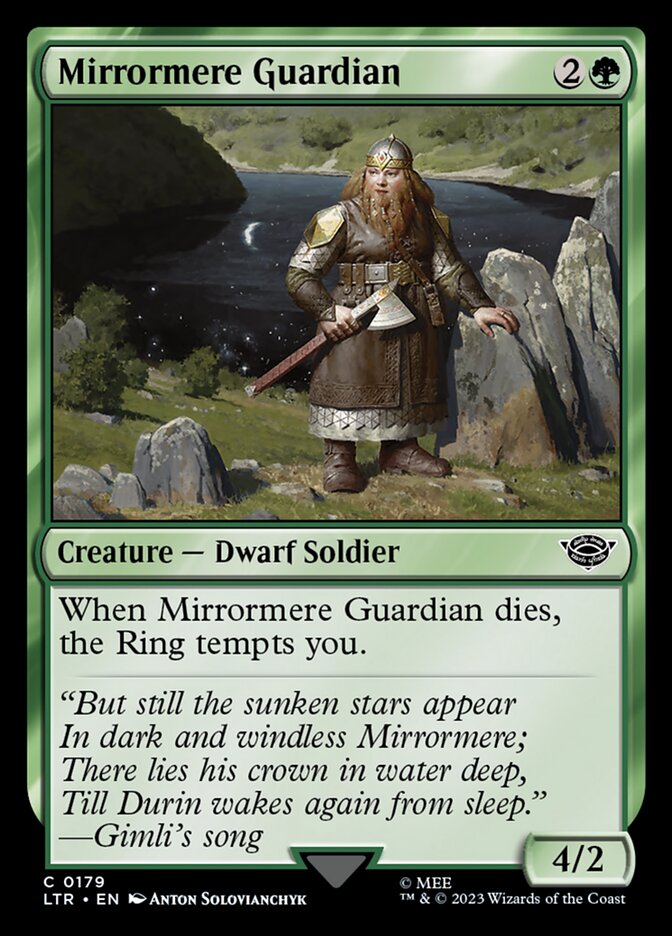Mirrormere Guardian · The Lord of the Rings: Tales of Middle-earth (LTR) #179
