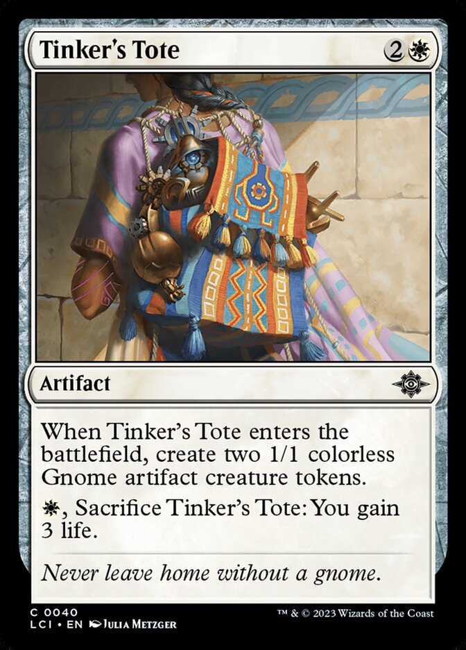 Tinker's Tote · The Lost Caverns of Ixalan (LCI) #40