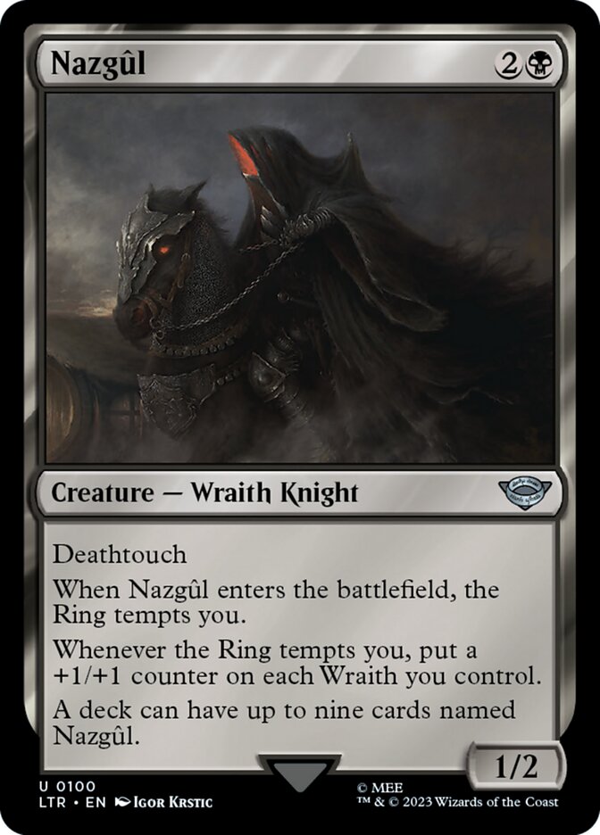 Nazgûl · The Lord of the Rings: Tales of Middle-earth (LTR) #100