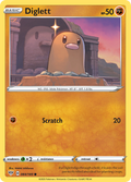 Diglett · Darkness Ablaze (SWSH3) #84