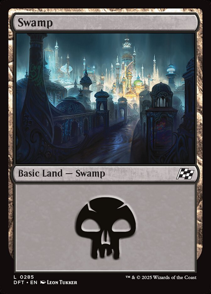 Swamp · Aetherdrift (DFT) #285