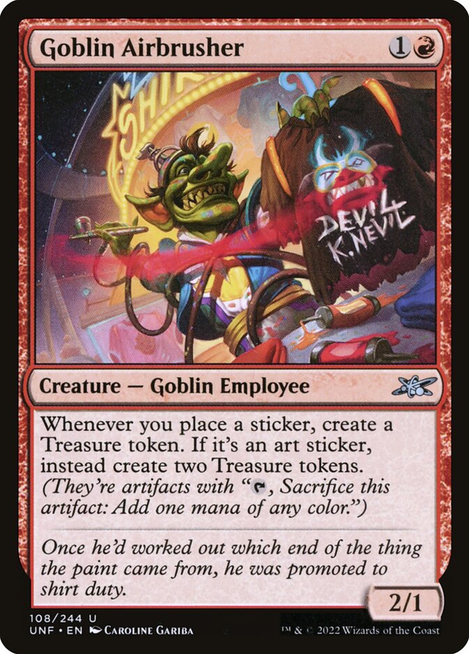 Goblin Airbrusher · Unfinity (UNF) #108