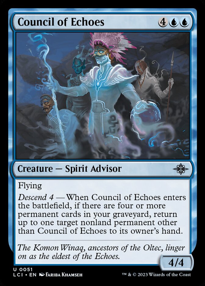 Council of Echoes · The Lost Caverns of Ixalan (LCI) #51